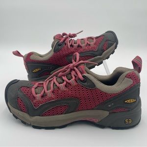 KEEN Women Ridgeline S3 Hiking Trail Running Shoe Pink Size 7.5